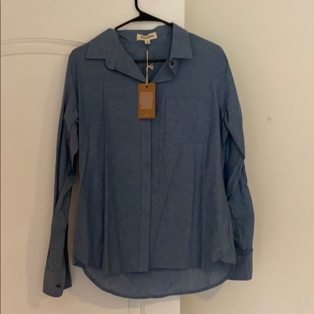 Tradlands 101 Clare chambray linen